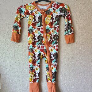 Western themed Child Pajamas/Sleeper